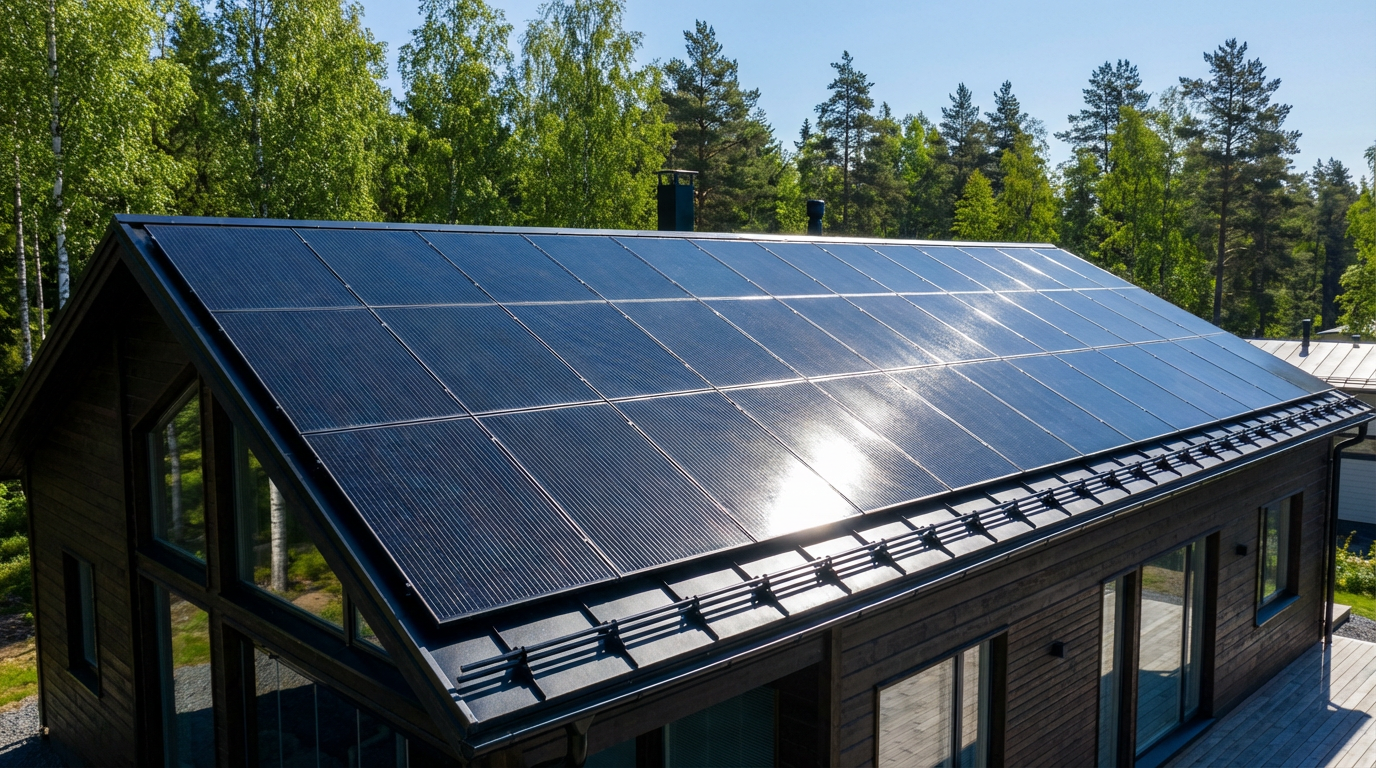 Aurinkosähkö - Ulvila