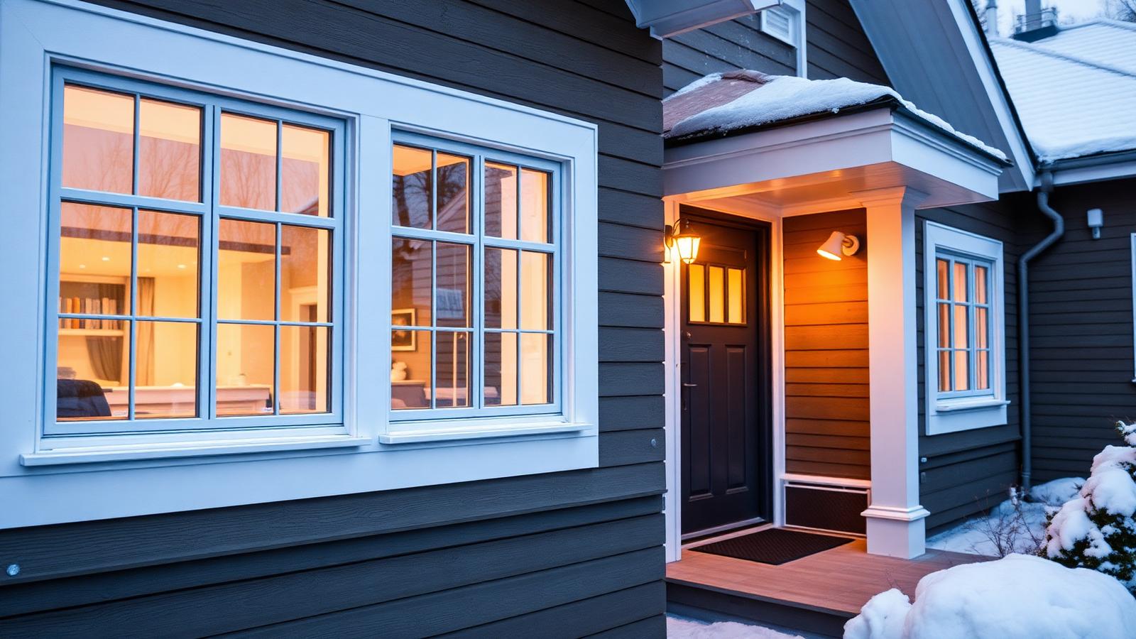 Energiatehokkaat ovet ja ikkunat Ulvilassa